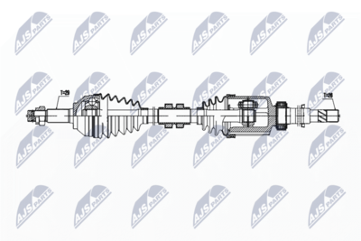 Drive Shaft NTY NPW-NS-167