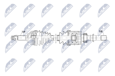 Drive Shaft NTY NPW-NS-171
