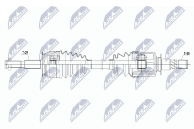 Drive Shaft NTY NPW-NS-173