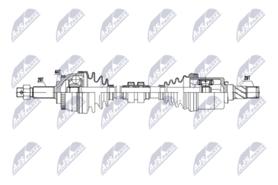 Drive Shaft NTY NPW-NS-197