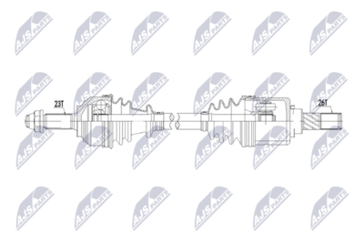 Drive Shaft NTY NPW-NS-199
