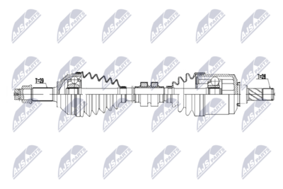 Drive Shaft NTY NPW-NS-203