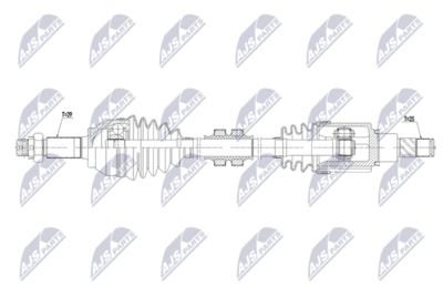 Drive Shaft NTY NPW-NS-205