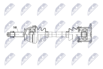 Drive Shaft NTY NPW-NS-220
