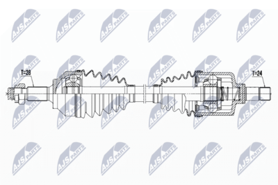 Drive Shaft NTY NPW-PE-027