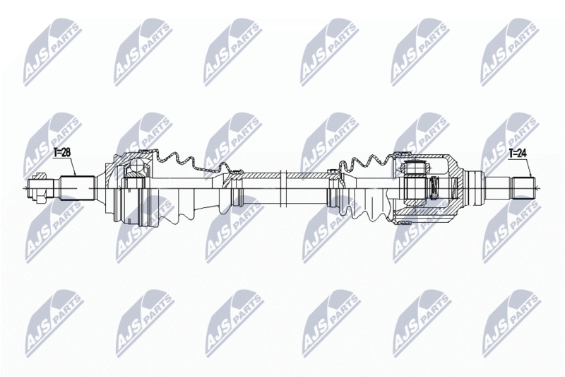 NTY NPW-PE-049 Drive Shaft