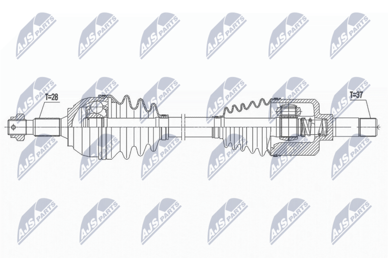 NTY NPW-PE-057 Drive Shaft