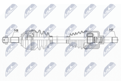 Drive Shaft NTY NPW-PE-057