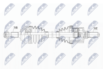Drive Shaft NTY NPW-PE-059