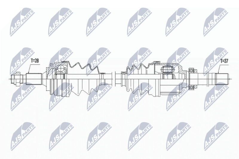 NTY NPW-PE-073 Drive Shaft
