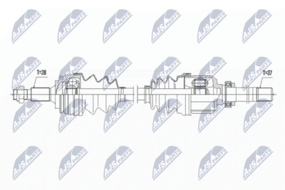 Drive Shaft NTY NPW-PE-073