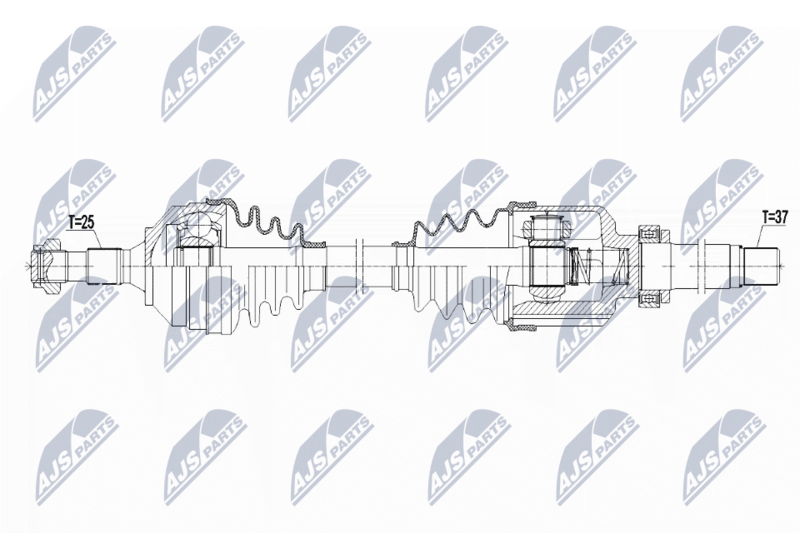 NTY NPW-PE-081 Drive Shaft