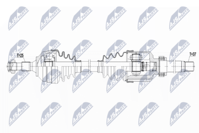 Drive Shaft NTY NPW-PE-081