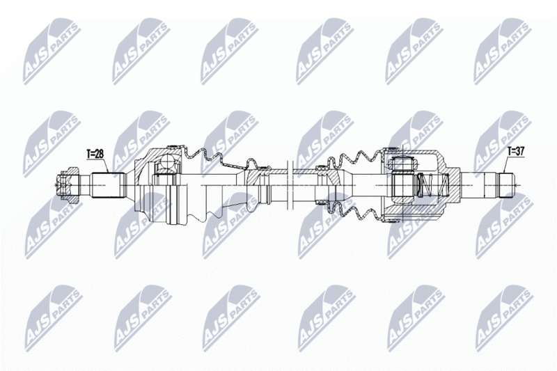 NTY NPW-PE-099 Drive Shaft