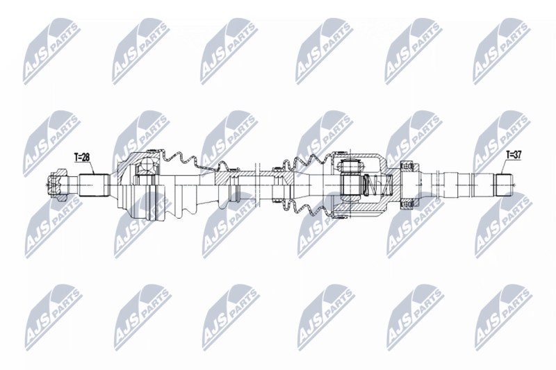NTY NPW-PE-101 Drive Shaft