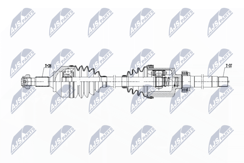 NTY NPW-PE-103 Drive Shaft