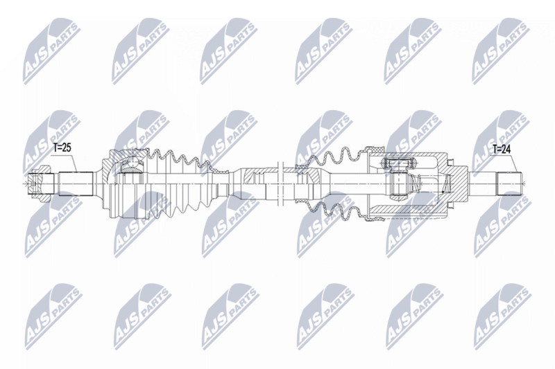 NTY NPW-PE-121 Drive Shaft