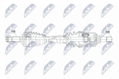 Drive Shaft NTY NPW-PE-121