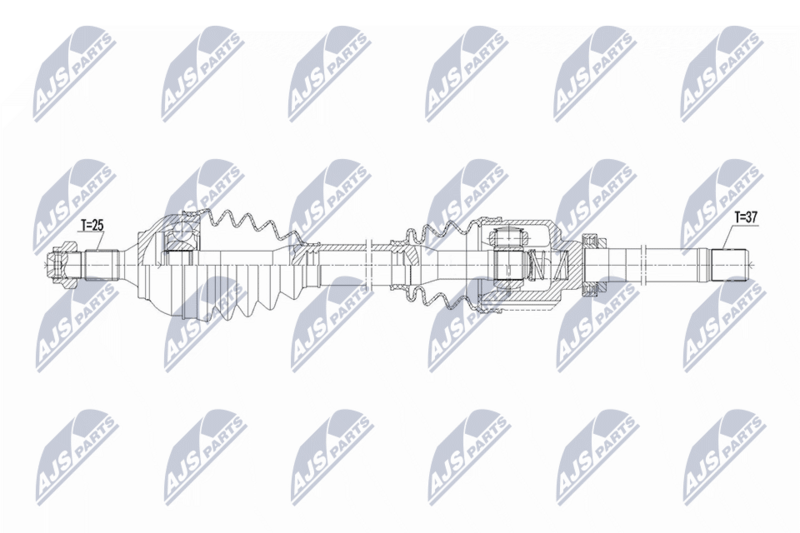 NTY NPW-PE-123 Drive Shaft