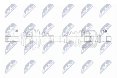 Drive Shaft NTY NPW-PE-125