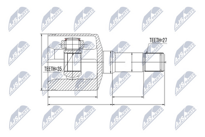 Joint Kit, drive shaft NTY NPW-PL-024