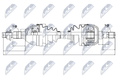 Drive Shaft NTY NPW-PL-031