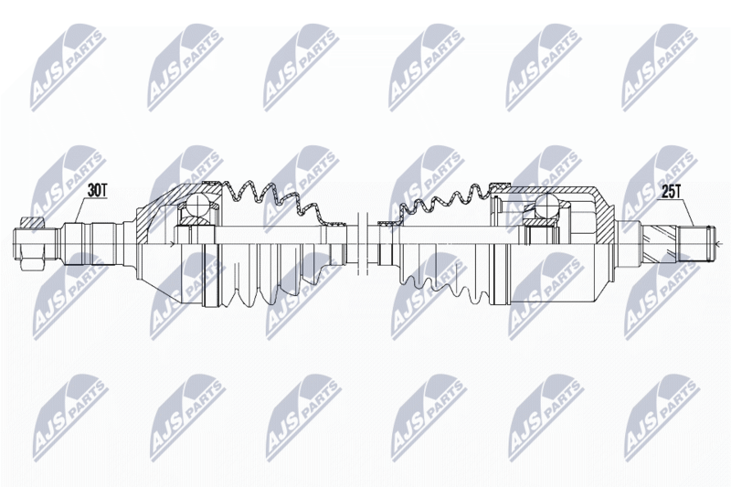 NTY NPW-PL-042 Drive Shaft