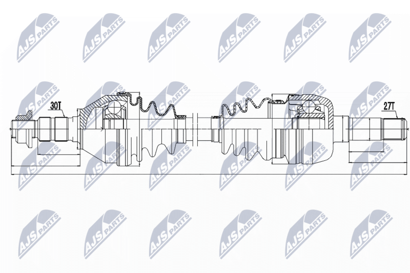 NTY NPW-PL-043 Drive Shaft