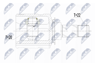 Joint Kit, drive shaft NTY NPW-PL-051