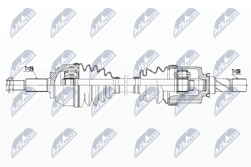 NTY NPW-PL-057 Drive Shaft