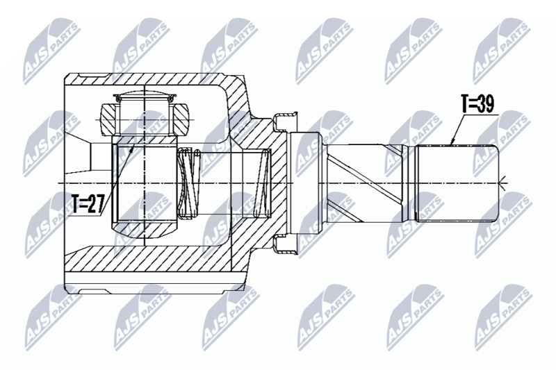 NTY NPW-PL-058 Joint Kit, drive shaft