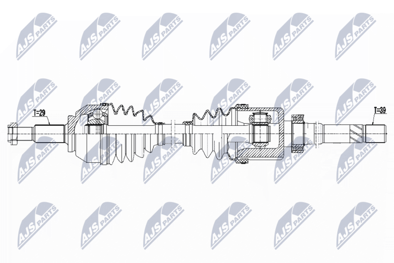 NTY NPW-PL-059 Drive Shaft