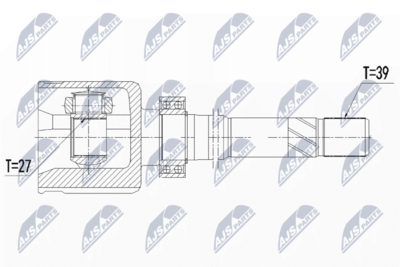 Joint Kit, drive shaft NTY NPW-PL-060