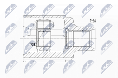 Joint Kit, drive shaft NTY NPW-PL-062