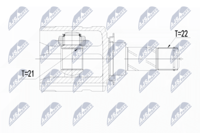 Joint Kit, drive shaft NTY NPW-PL-064