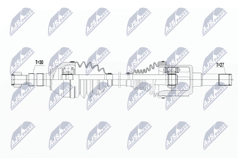 NTY NPW-PL-065 Drive Shaft