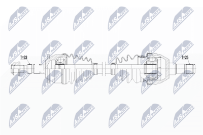 Drive Shaft NTY NPW-PL-069