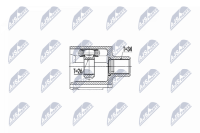 Joint Kit, drive shaft NTY NPW-PL-078