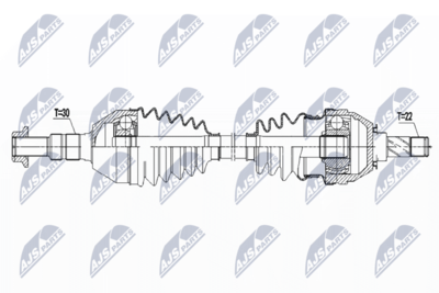 Drive Shaft NTY NPW-PL-081
