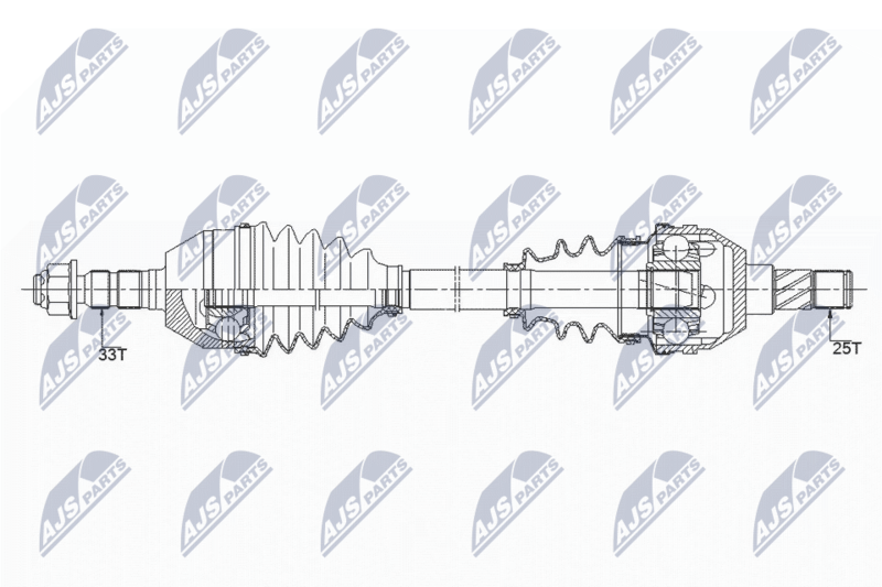 NTY NPW-PL-091 Drive Shaft