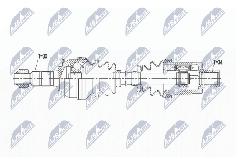 NTY NPW-PL-103 Drive Shaft