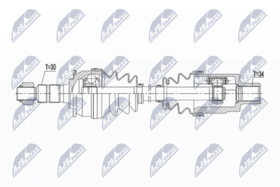 Drive Shaft NTY NPW-PL-103