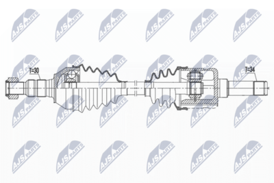 Drive Shaft NTY NPW-PL-107