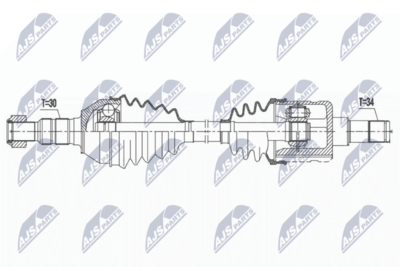 Drive Shaft NTY NPW-PL-109