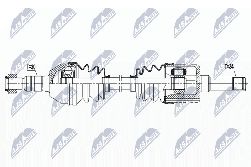 NTY NPW-PL-111 Drive Shaft