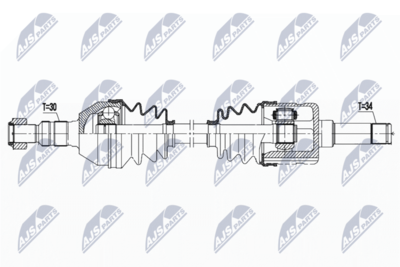 Drive Shaft NTY NPW-PL-111