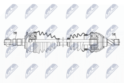Drive Shaft NTY NPW-PL-121