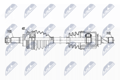 Drive Shaft NTY NPW-PL-123