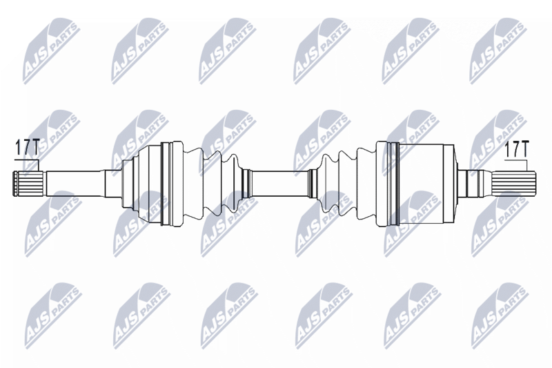 NTY NPW-PL-129 Drive Shaft