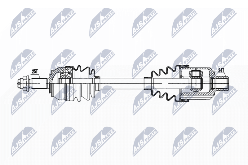 NTY NPW-PL-135 Drive Shaft